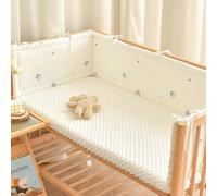 GYCF Cojín Barandilla Cama, Colisiones Cojín Guardia de Lateral, Arandilla de Cojín contra Caídas, Cojin Decoración,A10,120x28CM