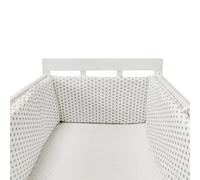 GYCF Cojín Barandilla de Seguridad para Niños, Protector de Cama, Suave Transpirable Alfombra Anticolisión para El Hogar Fácil, Protección Integral para Evitar Colisiones,A32,150x30CM