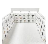 GYCF Cojín Barandilla de Seguridad para Niños, Protector de Cama, Suave Transpirable Alfombra Anticolisión para El Hogar Fácil, Protección Integral para Evitar Colisiones,A11,200x30CM