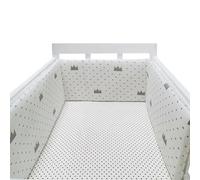 GYCF Cojín Guardia de Lateral, Suave Cojín Alfombra, Anticolisión Cojín Barandilla Cama, Decorativos Cojín contra Caída,A14,180x30CM