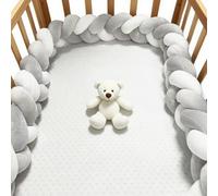 GYCS Cojín Protección contra Caídas,Protección Cama Trenza,Alfombra Anticolisión para Cama,Trenza Almohada De Serpiente De Nudo, Parachoques Almohada,Cojines De Peluche,A10,100cm