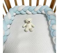 GYCS Trenza Almohada De Serpiente De Nudo, Parachoques Almohada, Alfombra Anticolisión para Cama, Protección Cama Trenza, Cojines Cama Decorativos, Suave Tejido A Mano Hilos,A06,500cm