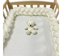 GYCS Trenza Almohada De Serpiente De Nudo, Parachoques Almohada, Alfombra Anticolisión para Cama, Protección Cama Trenza, Cojines Cama Decorativos, Suave Tejido A Mano Hilos,A02,150cm