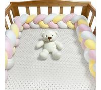 GYCS Trenza Almohada De Serpiente De Nudo, Parachoques Almohada, Alfombra Anticolisión para Cama, Protección Cama Trenza, Cojines Cama Decorativos, Suave Tejido A Mano Hilos,A13,250cm