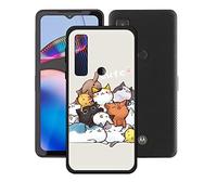 GYDQQKJ Funda para Cat S75, DQG Carcasa Shell Negro Flexible Ultra Soft Slim Suave TPU Silicona Cover Gel Tapa Caso Case para (6.60") - KE65