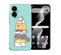 GYDQQKJ Funda para Cricket Icon 2026, Carcasa Shell Negro Flexible Ultra Soft Slim Suave TPU Silicona Cover Gel Tapa Caso Case para Cricket Icon 2026 (6.60") - LLM39