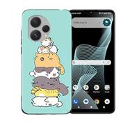 GYDQQKJ Funda para Cricket Icon Plus 2026, Carcasa Shell Negro Flexible Ultra Soft Slim Suave TPU Silicona Cover Gel Tapa Caso Case para Cricket Icon Plus 2026 (6.90") - LLM39