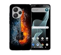 GYDQQKJ Funda para Cricket Icon Plus 2026, Carcasa Shell Negro Flexible Ultra Soft Slim Suave TPU Silicona Cover Gel Tapa Caso Case para Cricket Icon Plus 2026 (6.90") - BST16