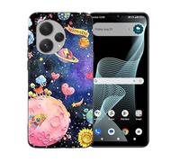 GYDQQKJ Funda para Cricket Icon Plus 2026, Carcasa Shell Negro Flexible Ultra Soft Slim Suave TPU Silicona Cover Gel Tapa Caso Case para Cricket Icon Plus 2026 (6.90") - LLM38