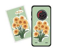 GYDQQKJ Funda para Cubot King Kong 9 (6.58"), Personalizable Foto Imagen o Texto,DQG Carcasa Shell Negro Flexible Ultra Soft Slim Suave TPU Silicona Cover Gel Tapa Caso Case