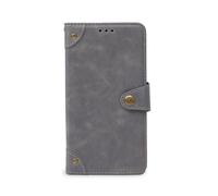 GYDQQKJ Funda para Doogee Blade 10 Power 6.56", Funda Móvil para Doogee Blade 10 Power Funda Libro para Doogee Blade 10 Power Magnético Carcasa para Funda con Tapa, Gris -LD