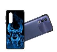 GYDQQKJ Funda para Doogee Blade 20 Turbo, Carcasa Shell Negro Flexible Ultra Soft Slim Suave TPU Silicona Cover Gel Tapa Caso Case para (6.60") - LH48