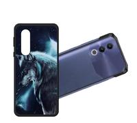 GYDQQKJ Funda para Doogee Blade 20 Turbo, Carcasa Shell Negro Flexible Ultra Soft Slim Suave TPU Silicona Cover Gel Tapa Caso Case para (6.60") - LH54