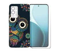 GYDQQKJ Funda para Doogee N60 Pro + Protector de Pantalla Protectora Vidrio Cristal Film Templado, Negro Suave TPU Silicona Cover Carcasa Caso Case para (6.67") - BST15