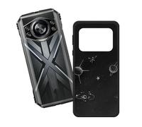 GYDQQKJ Funda para Doogee S Cyber Pro, Carcasa Shell Negro Flexible Ultra Soft Slim Suave TPU Silicona Cover Gel Tapa Caso Case para (6.58") - LH98