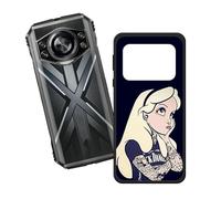 GYDQQKJ Funda para Doogee S Cyber Pro, Carcasa Shell Negro Flexible Ultra Soft Slim Suave TPU Silicona Cover Gel Tapa Caso Case para (6.58") - LH2
