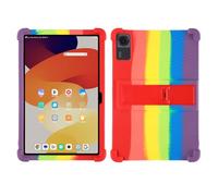 GYDQQKJ Funda para Doogee Tab G6 MAX (13.4"), Carcasa Shell Siete Colores Flexible Ultra Soft Slim Suave TPU Silicona Cover Gel Tapa Caso Case para - Siete Colores