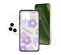 GYDQQKJ Funda para Fairphone 6 + Protector de Pantalla Protectora Vidrio Cristal Film Templado, Negro Suave TPU Silicona Cover Carcasa Caso Case para (6.31") - LH92