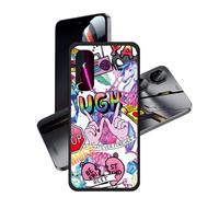 GYDQQKJ Funda para Nubia Neo 2 5G, Carcasa Shell Negro Flexible Ultra Soft Slim Suave TPU Silicona Cover Gel Tapa Caso Case para (6.72") - LH43