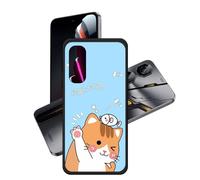 GYDQQKJ Funda para Nubia Neo 2 5G, Carcasa Shell Negro Flexible Ultra Soft Slim Suave TPU Silicona Cover Gel Tapa Caso Case para (6.72") - LH78