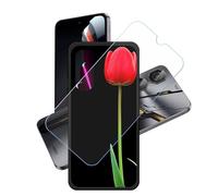 GYDQQKJ Funda para Nubia Neo 2 5G + Protector de Pantalla Protectora Vidrio Cristal Film Templado, Negro Suave TPU Silicona Cover Carcasa Caso Case para (6.72") - LH28