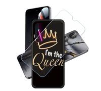 GYDQQKJ Funda para Nubia Neo 2 5G + Protector de Pantalla Protectora Vidrio Cristal Film Templado, Negro Suave TPU Silicona Cover Carcasa Caso Case para (6.72") - LH26