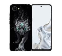 GYDQQKJ Funda para Nubia S2 Lite, Carcasa Shell Negro Flexible Ultra Soft Slim Suave TPU Silicona Cover Gel Tapa Caso Case para Nubia S2 Lite (6.70") - LLM22