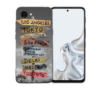 GYDQQKJ Funda para Nubia S2 Lite, Carcasa Shell Negro Flexible Ultra Soft Slim Suave TPU Silicona Cover Gel Tapa Caso Case para Nubia S2 Lite (6.70") - BST17