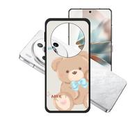 GYDQQKJ Funda para Nubia Z60S Pro, Carcasa Shell Negro Flexible Ultra Soft Slim Suave TPU Silicona Cover Gel Tapa Caso Case para (6.78") - LH70