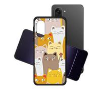 GYDQQKJ Funda para OnePlus Nord CE5, Carcasa Shell Negro Flexible Ultra Soft Slim Suave TPU Silicona Cover Gel Tapa Caso Case para (6.77") - LH77