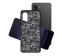 GYDQQKJ Funda para OnePlus Nord CE5, Carcasa Shell Negro Flexible Ultra Soft Slim Suave TPU Silicona Cover Gel Tapa Caso Case para (6.77") - LH24