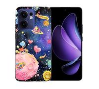 GYDQQKJ Funda para OPPO Reno 13A, Carcasa Shell Negro Flexible Ultra Soft Slim Suave TPU Silicona Cover Gel Tapa Caso Case para OPPO Reno 13A (6.70") - LLM38