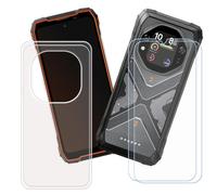 GYDQQKJ Funda para Oscal Tank 1 + 2 Piezas Vidrio Protector de Pantalla Cristal Templado Film, Transparente Suave TPU Silicona Cover Carcasa Caso Case para (6.78")