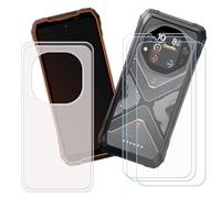 GYDQQKJ Funda para Oscal Tank 1 + 3 Piezas Vidrio Protector de Pantalla Cristal Templado Film, Translúcido Suave TPU Silicona Cover Carcasa Caso Case para (6.78")