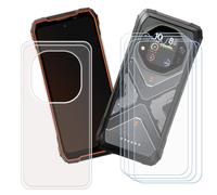 GYDQQKJ Funda para Oscal Tank 1 + 4 Piezas Vidrio Protector de Pantalla Cristal Templado Film, Transparente Suave TPU Silicona Cover Carcasa Caso Case para (6.78")