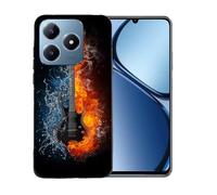 GYDQQKJ Funda para Realme C61, Carcasa Shell Negro Flexible Ultra Soft Slim Suave TPU Silicona Cover Gel Tapa Caso Case para Realme C61 (6.78") - BST16