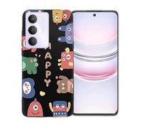 GYDQQKJ Funda para Realme P3 Lite 5G, Carcasa Shell Negro Flexible Ultra Soft Slim Suave TPU Silicona Cover Gel Tapa Caso Case para Realme P3 Lite 5G (6.67") - LLM45