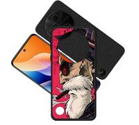 GYDQQKJ Funda para TCL 605, Carcasa Shell Negro Flexible Ultra Soft Slim Suave TPU Silicona Cover Gel Tapa Caso Case para (6.67") - LH49