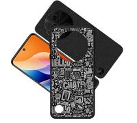 GYDQQKJ Funda para TCL 605, Carcasa Shell Negro Flexible Ultra Soft Slim Suave TPU Silicona Cover Gel Tapa Caso Case para (6.67") - LH24
