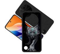 GYDQQKJ Funda para TCL 605, Carcasa Shell Negro Flexible Ultra Soft Slim Suave TPU Silicona Cover Gel Tapa Caso Case para (6.67") - LH17