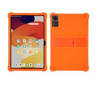 GYDQQKJ Funda para TCL Nxtpaper 11 Plus (11.50"), Carcasa Shell Naranja Flexible Ultra Soft Slim Suave TPU Silicona Cover Gel Tapa Caso Case para - Naranja
