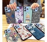 GYDQQKJ Funda para Ulefone Rugking 4 Pro + Protector de Pantalla Protectora Vidrio Cristal Film Templado, Negro Suave TPU Silicona Cover Carcasa Caso Case para (6.65") - LLM46