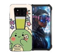 GYDQQKJ Funda para Unihertz 8849 Tank 4 Pro, Carcasa Shell Negro Flexible Ultra Soft Slim Suave TPU Silicona Cover Gel Tapa Caso Case para Unihertz 8849 Tank 4 Pro (6.73") - LLM49