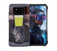 GYDQQKJ Funda para Unihertz 8849 Tank 4 Pro, Carcasa Shell Negro Flexible Ultra Soft Slim Suave TPU Silicona Cover Gel Tapa Caso Case para Unihertz 8849 Tank 4 Pro (6.73") - BST8