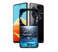 GYDQQKJ Funda para ZTE Nubia Calf 5G, Carcasa Shell Negro Flexible Ultra Soft Slim Suave TPU Silicona Cover Gel Tapa Caso Case para (6.56") - LH39