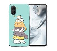 GYDQQKJ Funda para ZTE Nubia S2e A507ZT, Carcasa Shell Negro Flexible Ultra Soft Slim Suave TPU Silicona Cover Gel Tapa Caso Case para ZTE Nubia S2e A507ZT (6.70") - LLM39