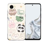 GYDQQKJ Funda para ZTE Nubia S2R, Carcasa Shell Negro Flexible Ultra Soft Slim Suave TPU Silicona Cover Gel Tapa Caso Case para ZTE Nubia S2R (6.70") - LLM47