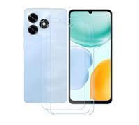 GYDQQKJ Protector Pantalla para Honor X5C Plus, 3 Piezas Alta Definicion Vidrio Templado Premium Protector de Pantalla Dureza 9H Cristal Protectora Film para (6.74")
