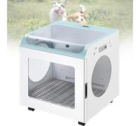 GYDUHYE Bandeja de arena para gatos autolimpiable, bandeja automática de arena para gatos con capacidad extragrande, bandeja de arena para gatitos para múltiples gatos, eliminación de olores, para