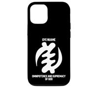 Gye Nyame omnipotencia y supremacía de Dios Carcasa para iPhone 12/12 Pro
